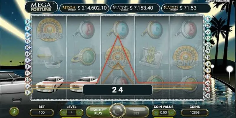 Ưu điểm nổi trội của game Mega Fortune